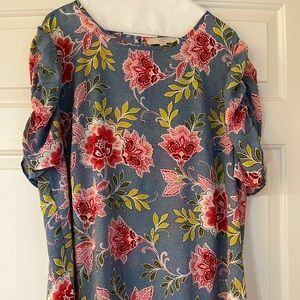 Loft blouse. Size 18. Beautiful delicate fabric.
